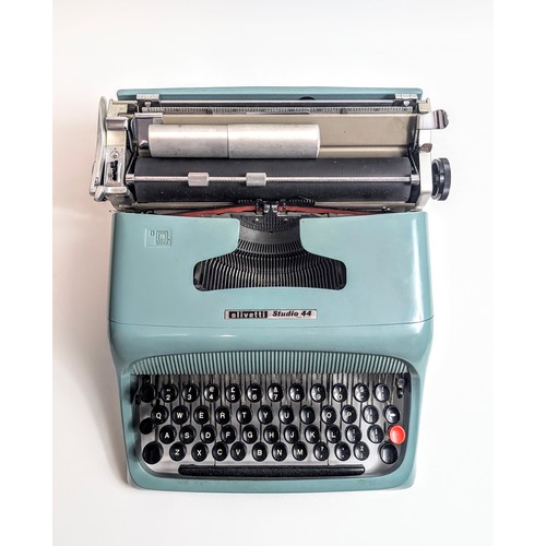 304 - Olivetti Studio 44 typewriter in original case.