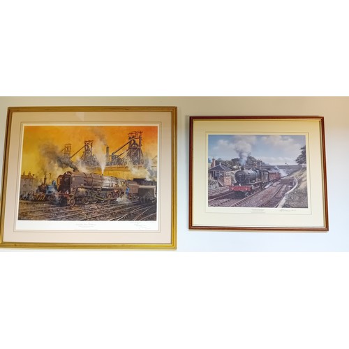 401 - Three Limited Edition Prints - 
Terrence Cuneo - titled ''Last Of The Steamhorses'' (copy 282/850) a... 