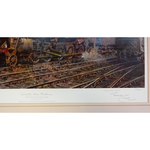 401 - Three Limited Edition Prints - 
Terrence Cuneo - titled ''Last Of The Steamhorses'' (copy 282/850) a... 