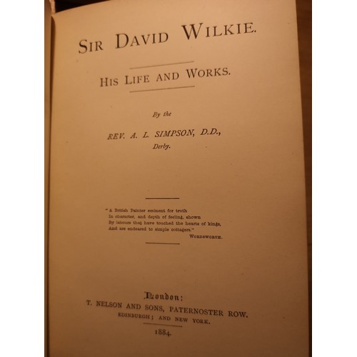 354 - Collection Of six  Publications On Sir David Wilkie to include:

Great Works of Sir David Wilkie, By... 