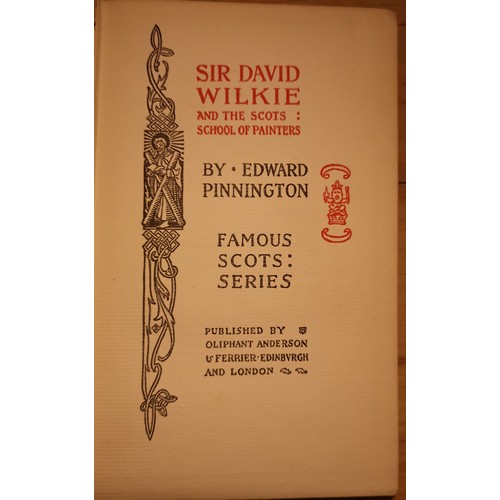 354 - Collection Of six  Publications On Sir David Wilkie to include:

Great Works of Sir David Wilkie, By... 