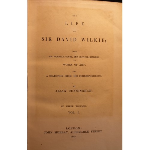 355 - Collection Of Nine Publications On  Sir David Wilkie to include:

The Life Of Sir David Wilkie By Al... 