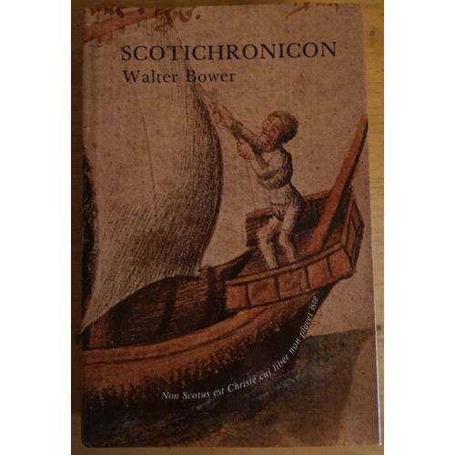 356 - A Set Of Eight Books entitled Scotichronicon, By Walter Bower, 1987 t0 1993, Aberdeen University, 19... 