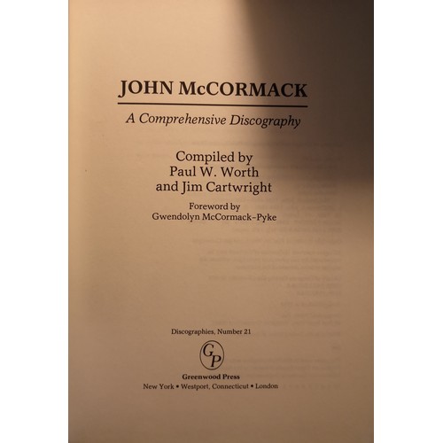 357 - A Collection Of Publications By Lilly & John McCormack, to include I Hear You Calling Me & John McCo... 