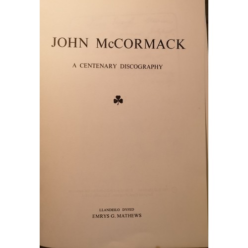 357 - A Collection Of Publications By Lilly & John McCormack, to include I Hear You Calling Me & John McCo... 