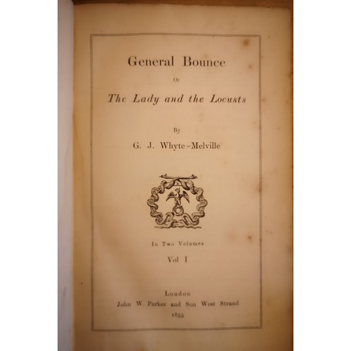 362 - Collection of Twelve Titles By G. J. Whyte Melville, some with same titles but different editions. P... 