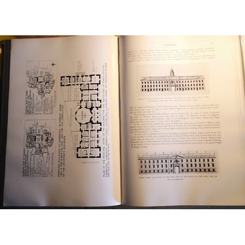 363 - The Architecture Of Robert & James Adam By Arthur T Boltot London, first published 1922.