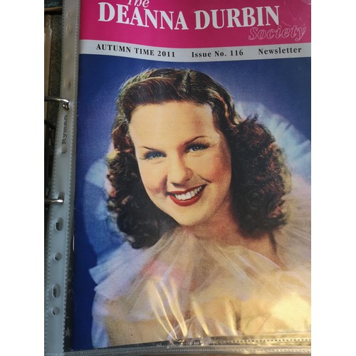 375 - A Large Collection Of Memorabilia on Deanna Durbin to include six Scrapbooks  full of original cutti... 