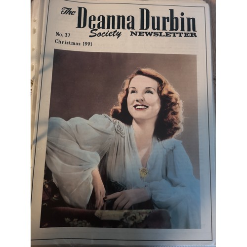 375 - A Large Collection Of Memorabilia on Deanna Durbin to include six Scrapbooks  full of original cutti... 