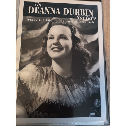 375 - A Large Collection Of Memorabilia on Deanna Durbin to include six Scrapbooks  full of original cutti... 