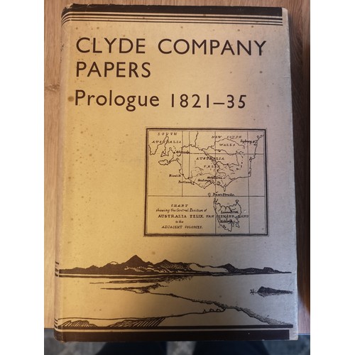 376 - Books and Paperbacks On Australia to Include Bibliography, Clyde Company Papers Prologue 1821 - 35, ... 