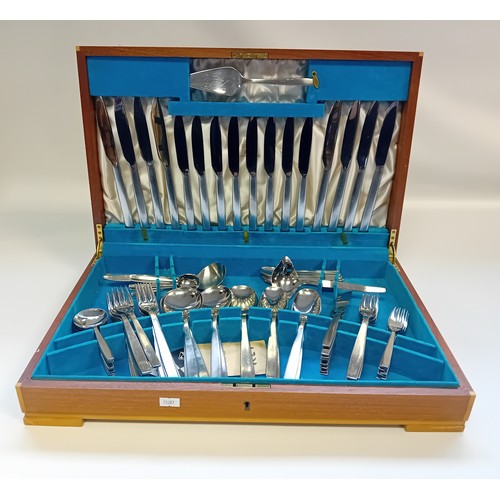 258 - Two Boxed Canteen of Silver Plated Cutlery Sets