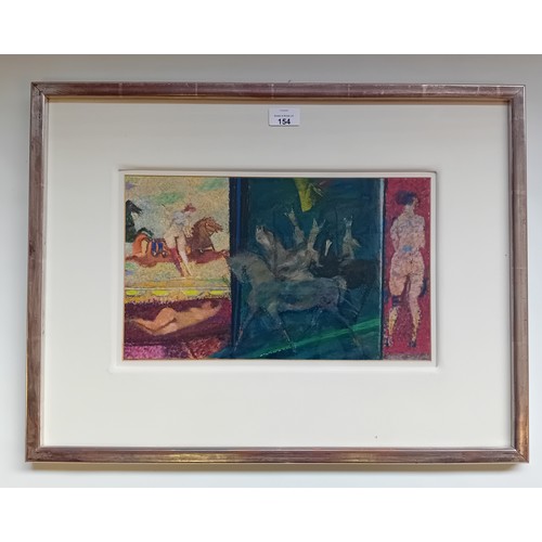 154 - Robin Philipson (1916-1992)
Original Pastel titled ''Carousel'', signed to the rear and dated 1986.
... 