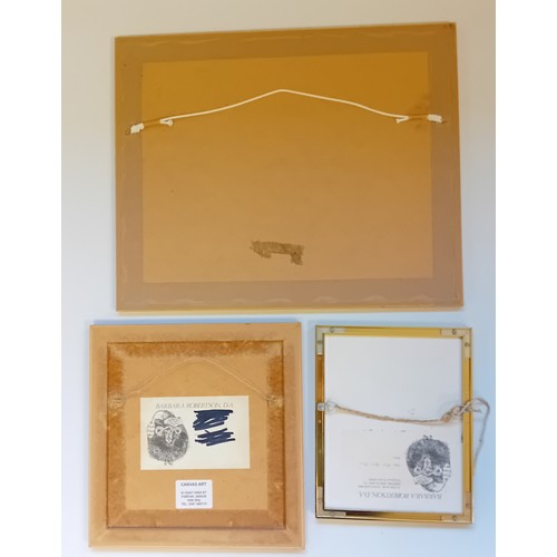 172 - 3 Artworks;
Barbara Robert - Two Monoprints titled ''Battery Hen'' copy 2/16, signed and dated 94. 
... 