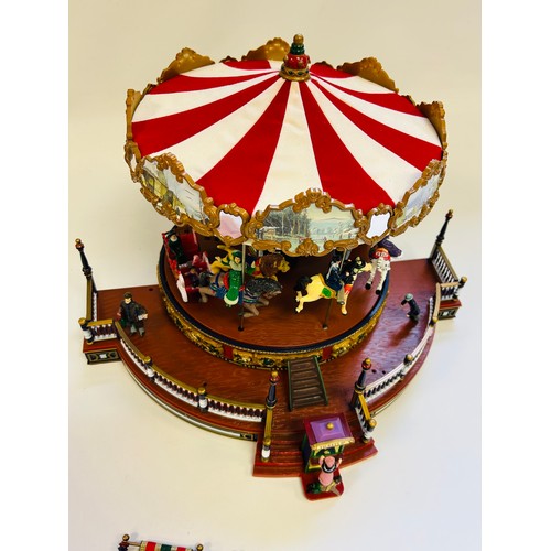 292 - A Mr. Christmas around the world Carousel, (has been tested, lights, turning motion & songs all in w... 