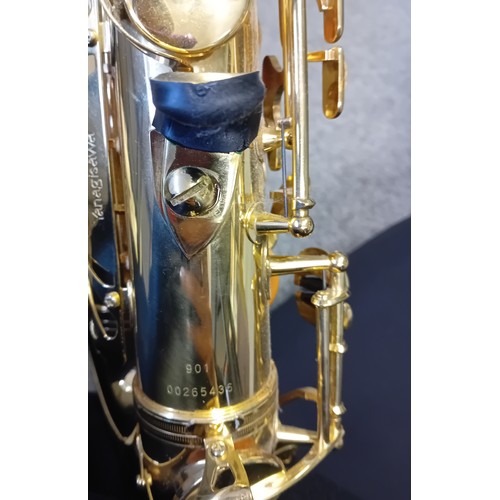 260 - Yanagisawa Japan Alto saxophone within fitted case with accessories