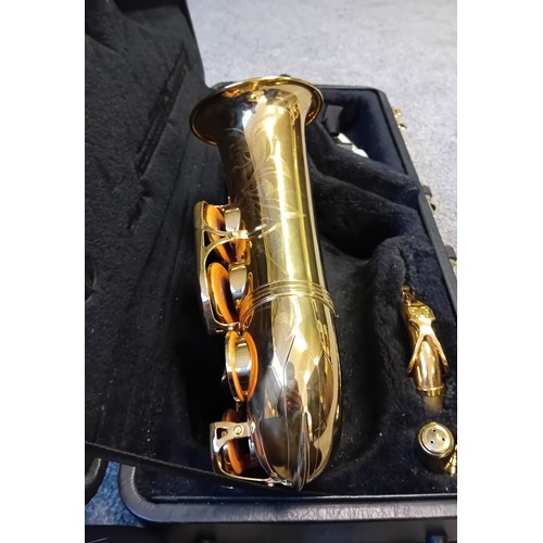 260 - Yanagisawa Japan Alto saxophone within fitted case with accessories