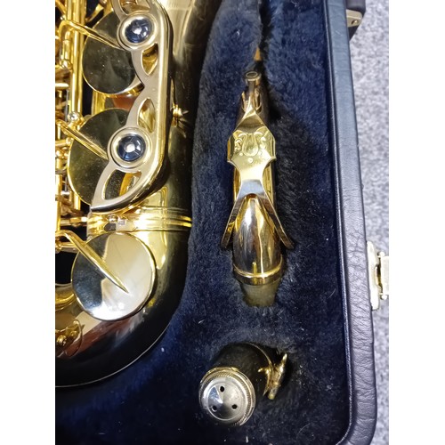 260 - Yanagisawa Japan Alto saxophone within fitted case with accessories