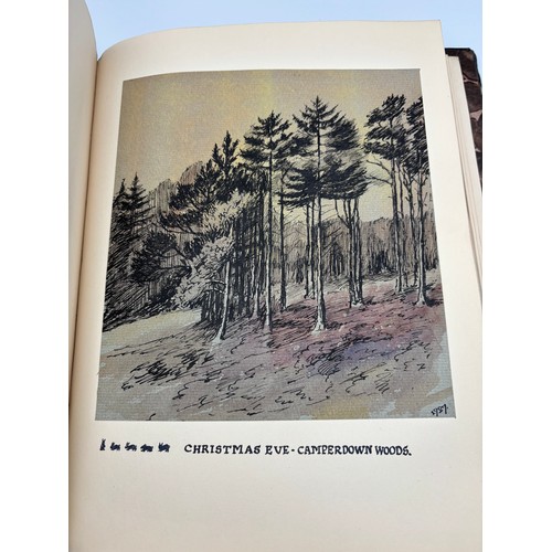 136 - A Book of Trees, Downfield 1924
Hand illustrated tree identification book with illustrations from ar... 