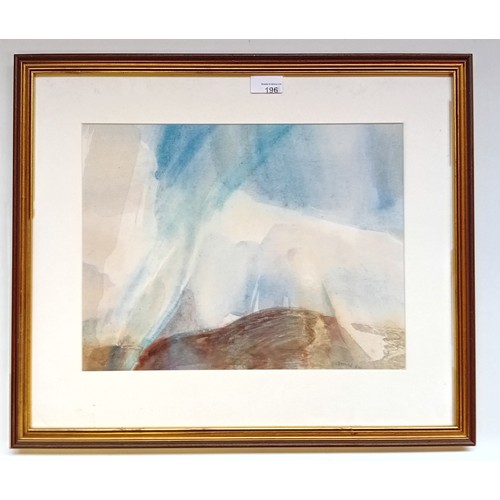 196 - Mixed Media Landscape, signed and dated '82.
[Frame 46x54cm]