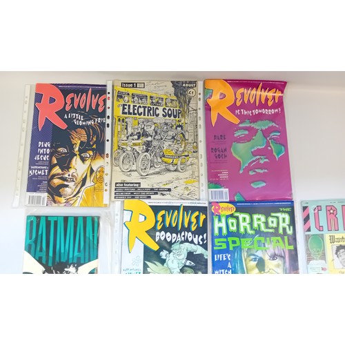 270 - Early 90's Collectors Magazine ''Revolver'' together with Comic Books ''Batman The Dark Knight Retur... 