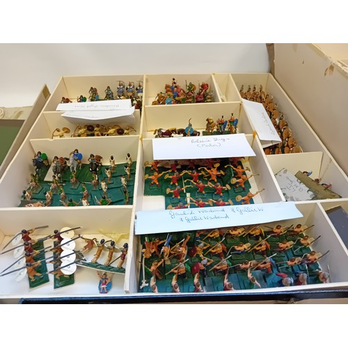 273 - Large Collection of Hand painted Vintage Soldiers