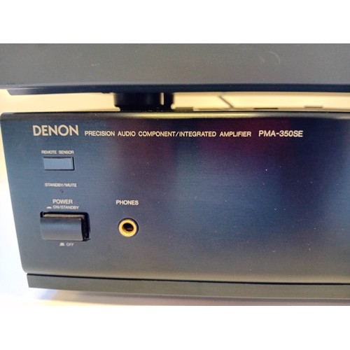 280 - Denon PMA350SE integrated Amplifier, NAD C 420 RDS Stereo Tuner, Pair of Mission Speakers