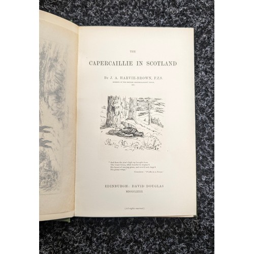 385 - Ornithology; Peterson Roger 'The field guide to birds' [Boston, 1934], 'The Capercaillie in Scotland... 