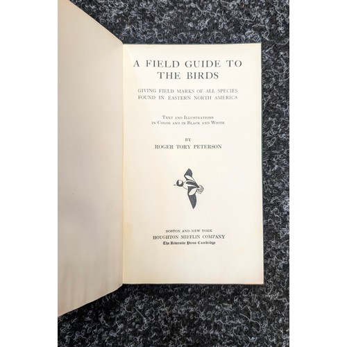 385 - Ornithology; Peterson Roger 'The field guide to birds' [Boston, 1934], 'The Capercaillie in Scotland... 