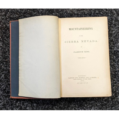 386 - Mountaineering; Butler, W.F, 'Butlers Great Lone Land' [London,1872], Gray, Hugh, 'Letters from Cana... 