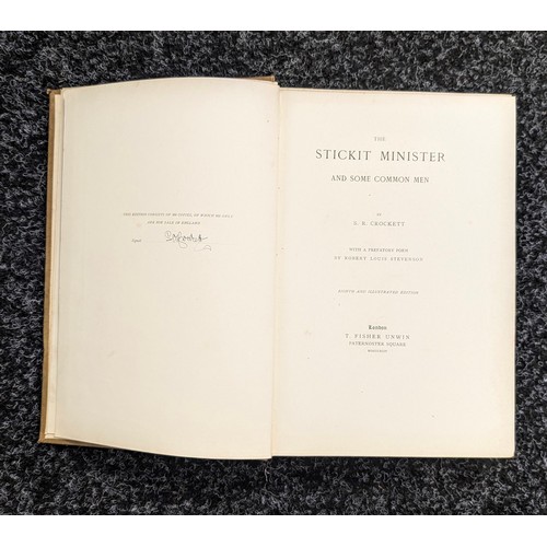 381A - Crockett S.R, Collection of publications three limited editions and baring his signature [14]