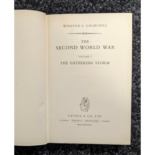 382A - Churchill Randolph, complete sets entitled 'Winston S. Churchill' Vol I-3, 'The Second World War' Vo... 