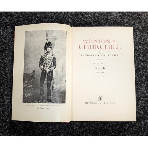 382A - Churchill Randolph, complete sets entitled 'Winston S. Churchill' Vol I-3, 'The Second World War' Vo... 