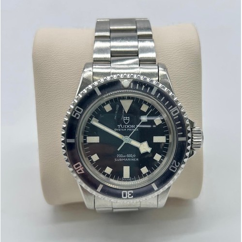 1 - Gent's Tudor Submariner Watch, Model No. 7016, Serial No. 964506
Stainless steel Oyster Rolex Bracel... 