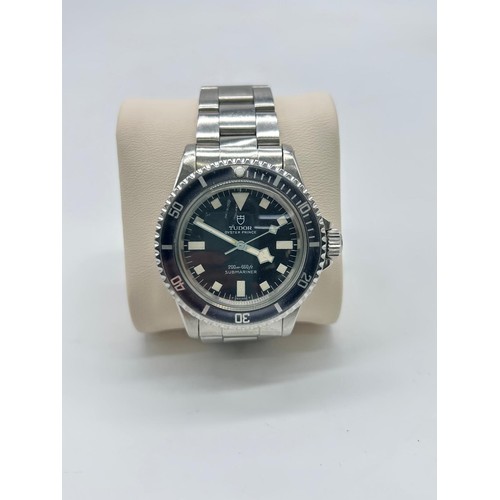 1 - Gent's Tudor Submariner Watch, Model No. 7016, Serial No. 964506
Stainless steel Oyster Rolex Bracel... 