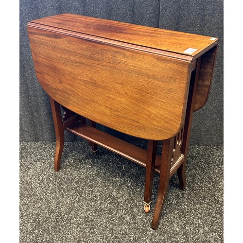 208 - 19th Century Mahogany Sutherland Table [65x61x20.5]