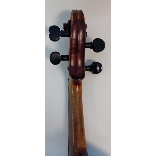 130 - John S. Hardie Violin labelled 19 Montgomery Street, Edinburgh. Dated 29th September 1900.
Comes wit... 