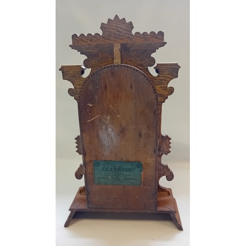 394 - American Eight Day Clarence Strike Clock by maker Ansonia Clock Company, New York
[56cm]