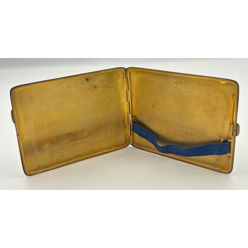 58 - Silver cigarette case, Horton & Allday, Birmingham 1927
Weight - 126.13g