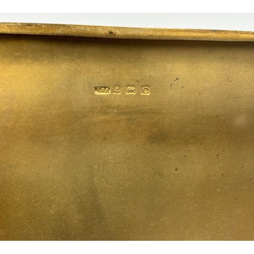 58 - Silver cigarette case, Horton & Allday, Birmingham 1927
Weight - 126.13g