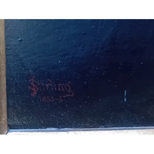 179 - Scottish Victorian school
Granny and granddaughter in cottage kitchen
Oil on canvas
[50x63cm]