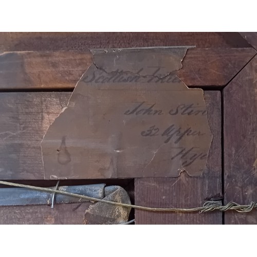 179 - Scottish Victorian school
Granny and granddaughter in cottage kitchen
Oil on canvas
[50x63cm]