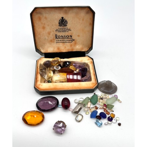 13 - A collection of gemstones