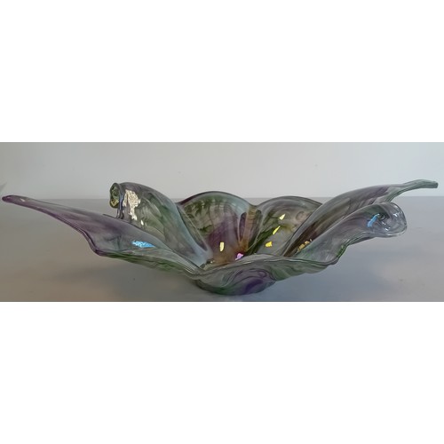 203 - Vintage Italian Art Glass Centrepiece (possibly Murano)