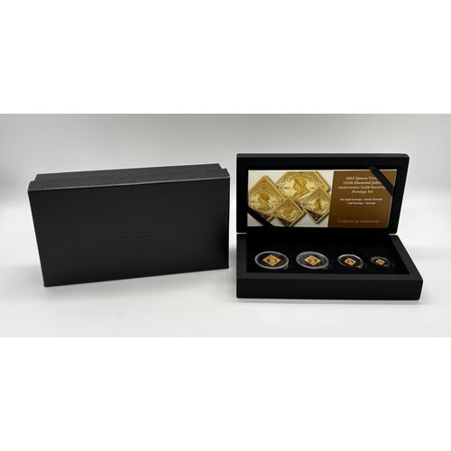 48 - Hattons of London 2022 Queen Victoria 125th Diamond Jubilee Anniversary Gold Proof Sovereign Set

22... 