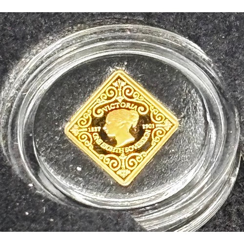 48 - Hattons of London 2022 Queen Victoria 125th Diamond Jubilee Anniversary Gold Proof Sovereign Set

22... 