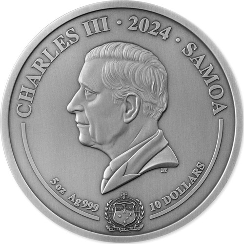 77 - 5oz Silver Coin Harry Potter - Marauder's Map, With certificate of authenticity and box.
The innovat... 