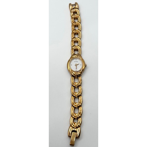 86 - Bucherer Swiss made ladies gold tone wrist watch