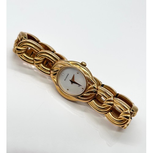 86 - Bucherer Swiss made ladies gold tone wrist watch