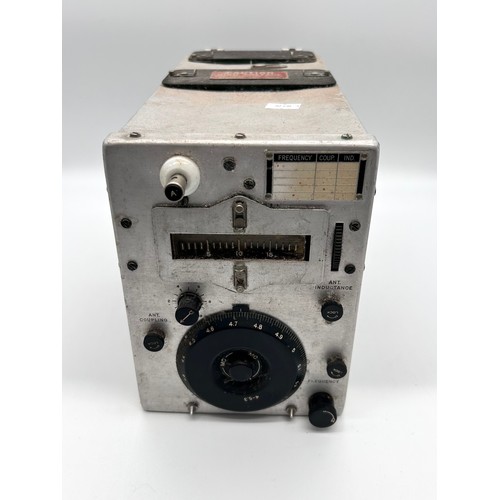 109 - Signals Core US Army Radio Transmitter BC-457-A Serial No. 13952 Made By Western Electric New York